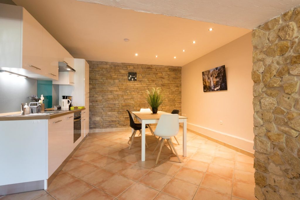 Home La Truffière at Mas Saint Antoine — charming cottage for 4 with terrace, perfect for family holidays in Ardèche