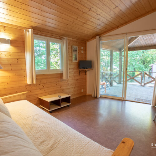 Chalet Le Vieux Chêne - location groupe 7 personnes en Sud Ardèche