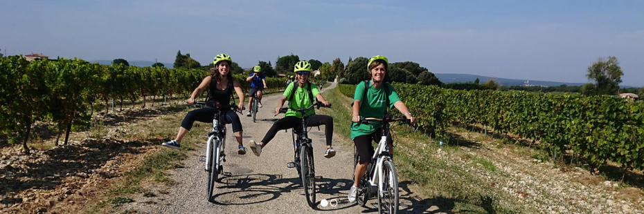 Balade à vélo en Ardèche du sud