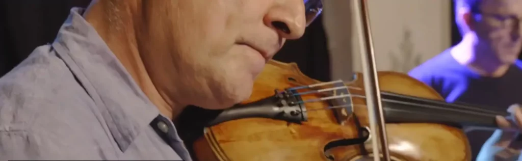 Concert de quatuor à cordes dans une abbaye ardéchoise lors du Festival Cordes en Ballade