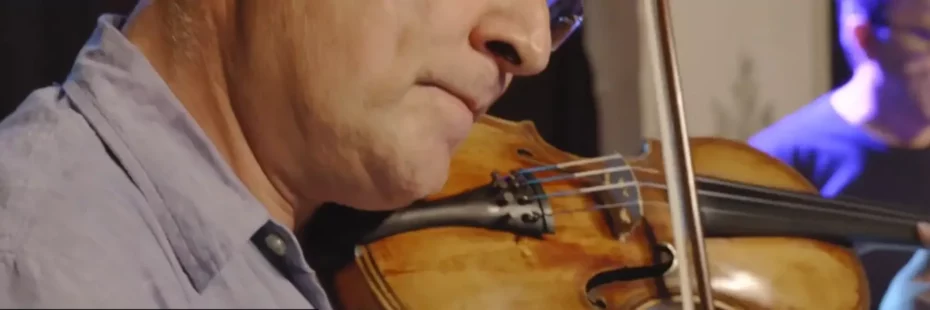 Concert de quatuor à cordes dans une abbaye ardéchoise lors du Festival Cordes en Ballade